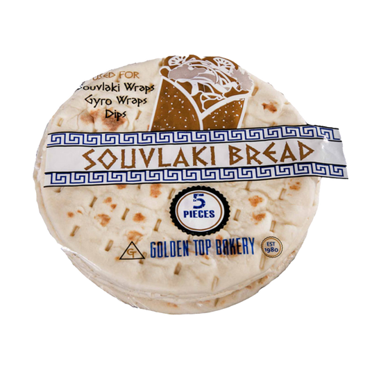 Golden Top Bakery Souvlaki Bread 5pk