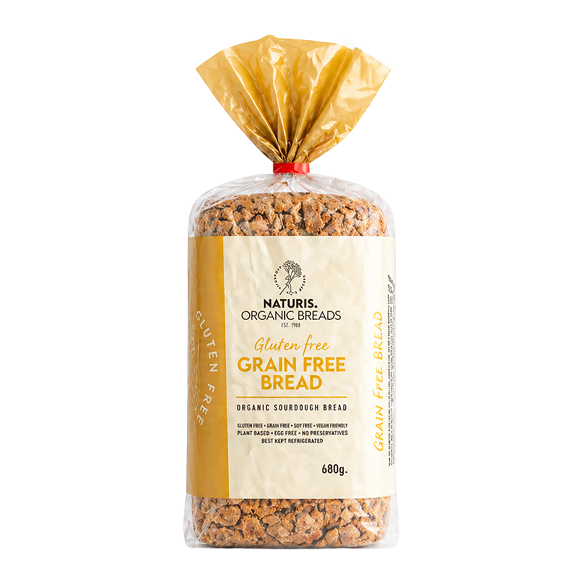 Naturis Organic Breads Gluten Free Grain Free Bread 680g