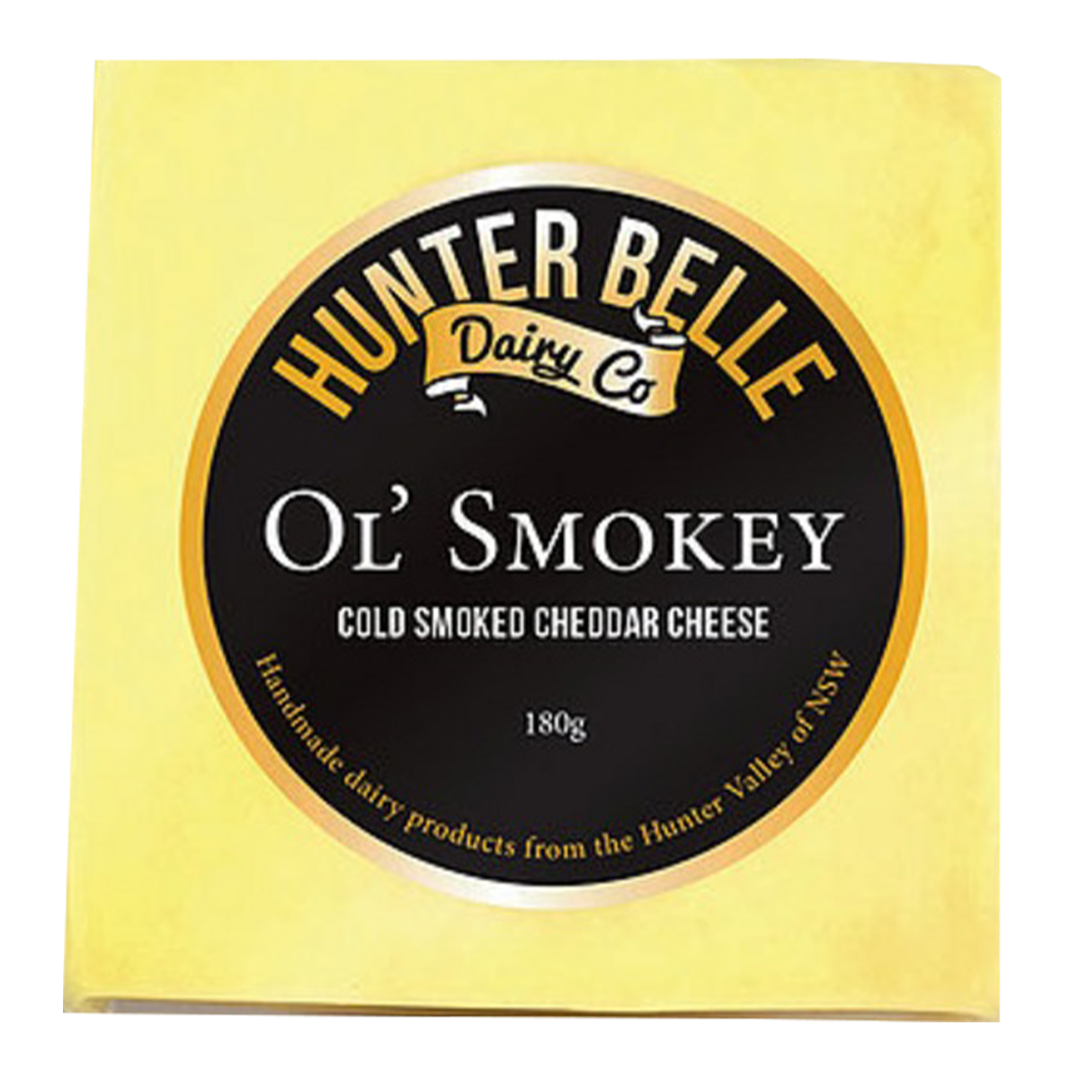 Hunter Belle Ole Smokey Cheddar Cheese 180g