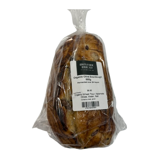 Bonfire Bread Olive Sourdough 680g
