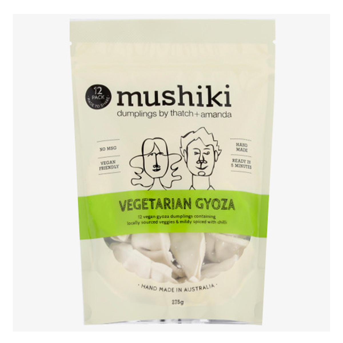 Mushiki Vegetarian Gyoza 275g