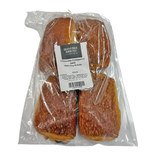Bonfire Bread Chocolate Croissant x4 280g