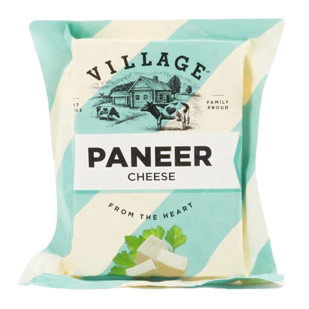 Village Dairy Paneer Cheese min 350-450g