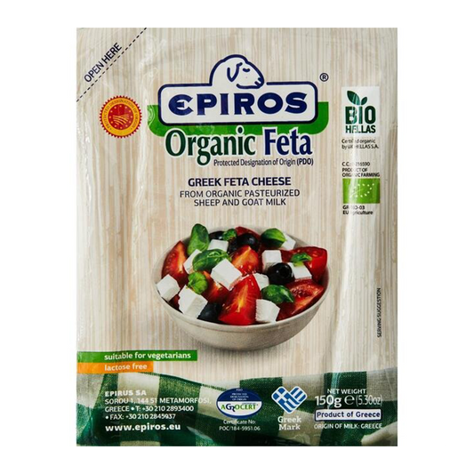 Epiros Organic Sheep Fetta Cheese 150g