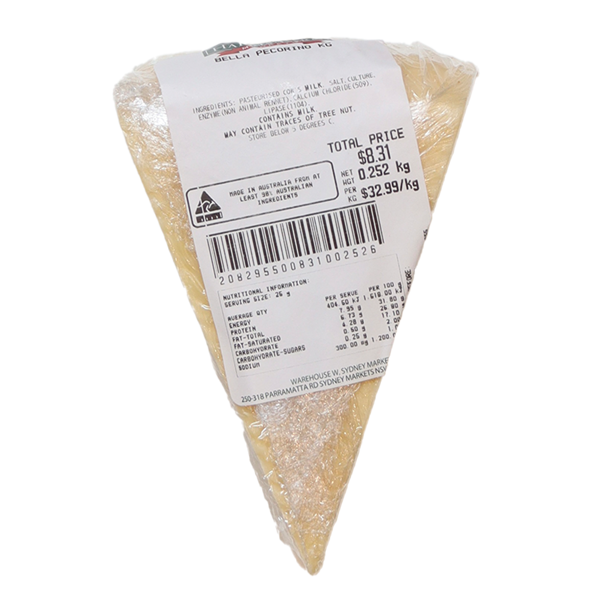 Bella Pecorino 250-350g