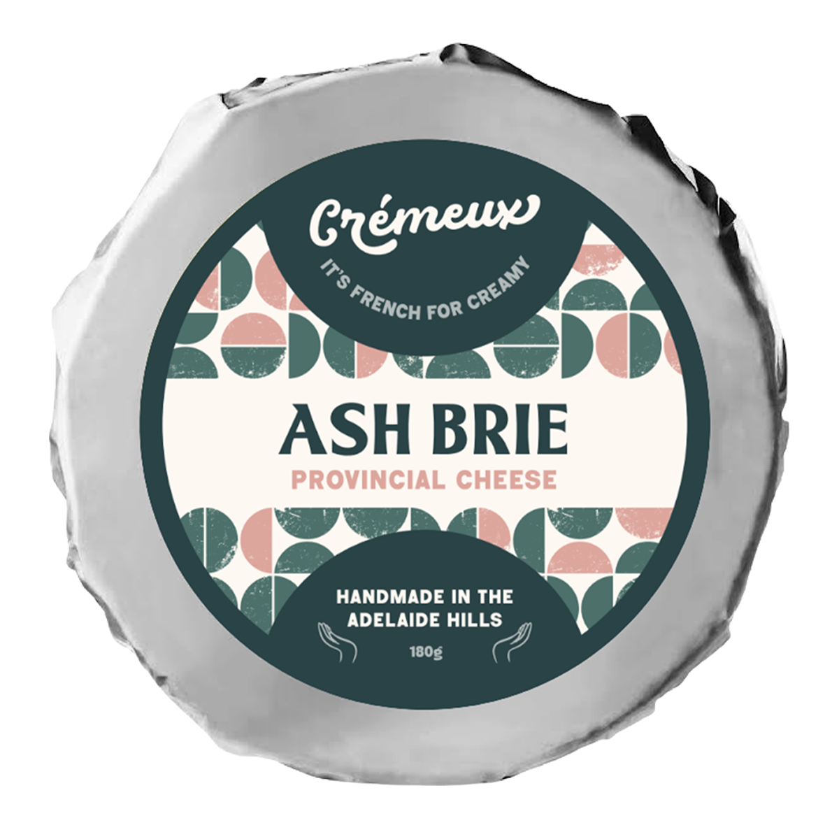 Cremeux Ash Brie Cheese 180g