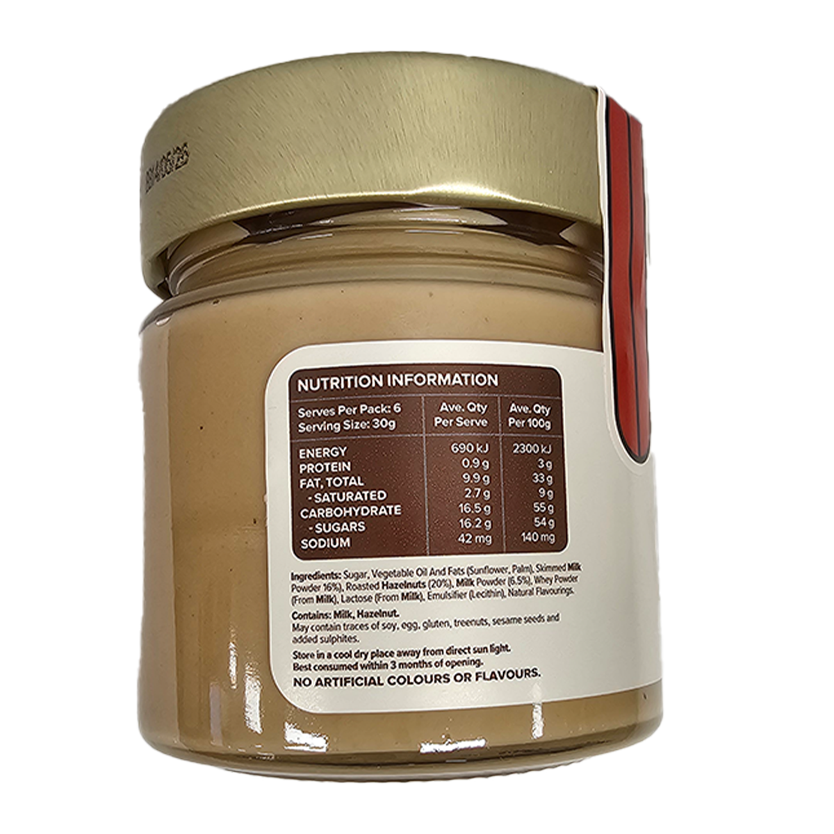 Nuttii Hazelnut Creme Spread 200g