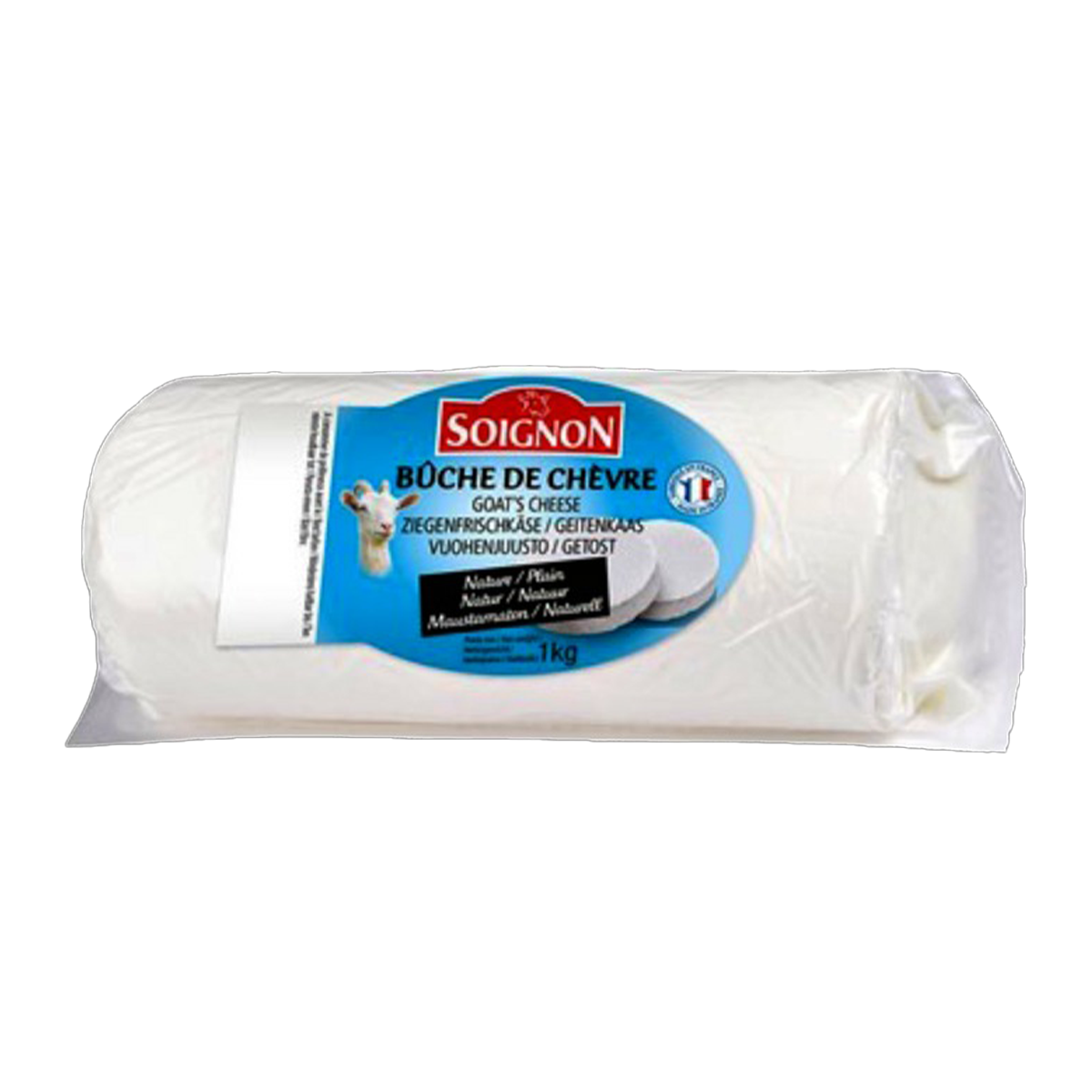 Soignon Goat Chevre Cheese 1kg