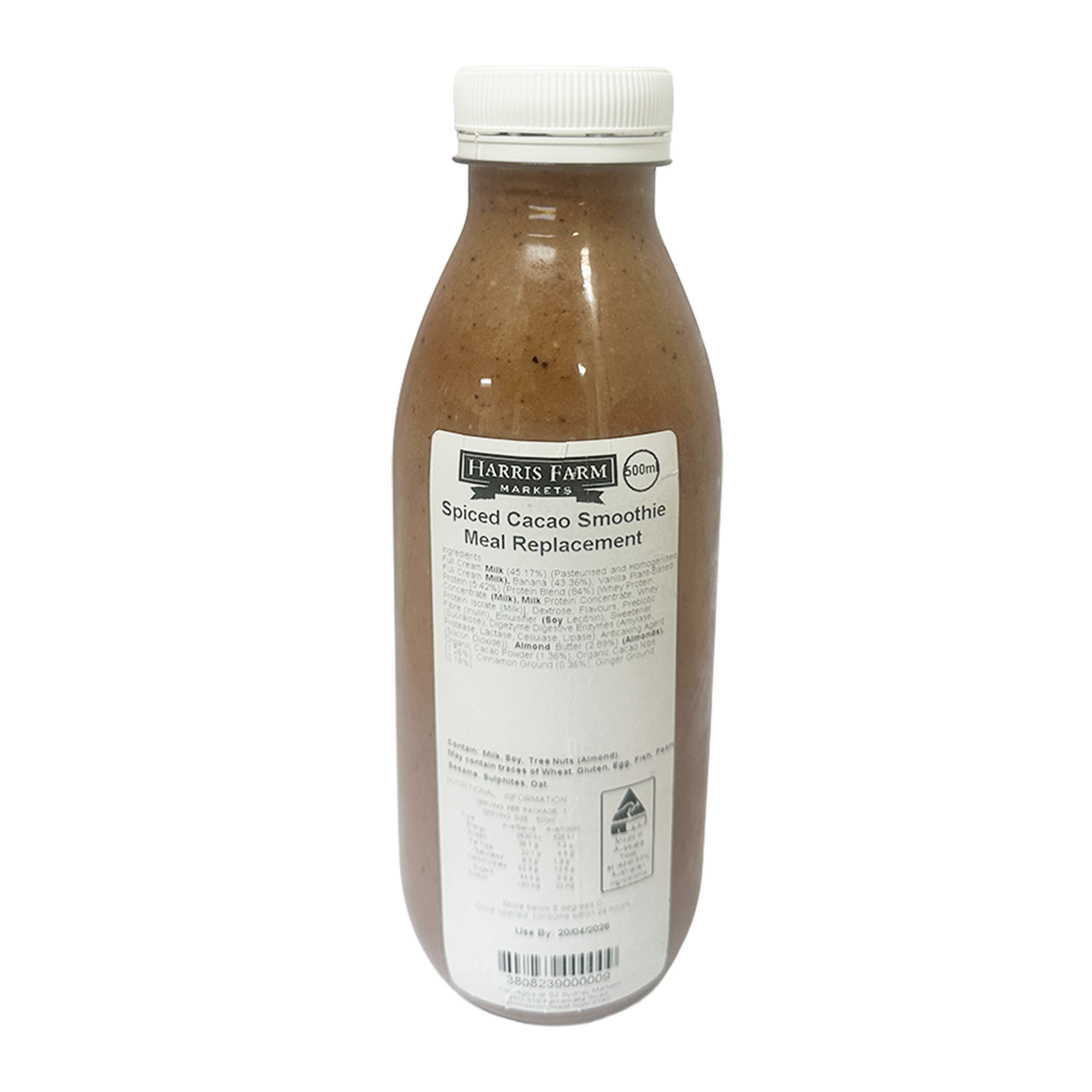 Harris Farm Spiced Cacao Smoothie 500ml