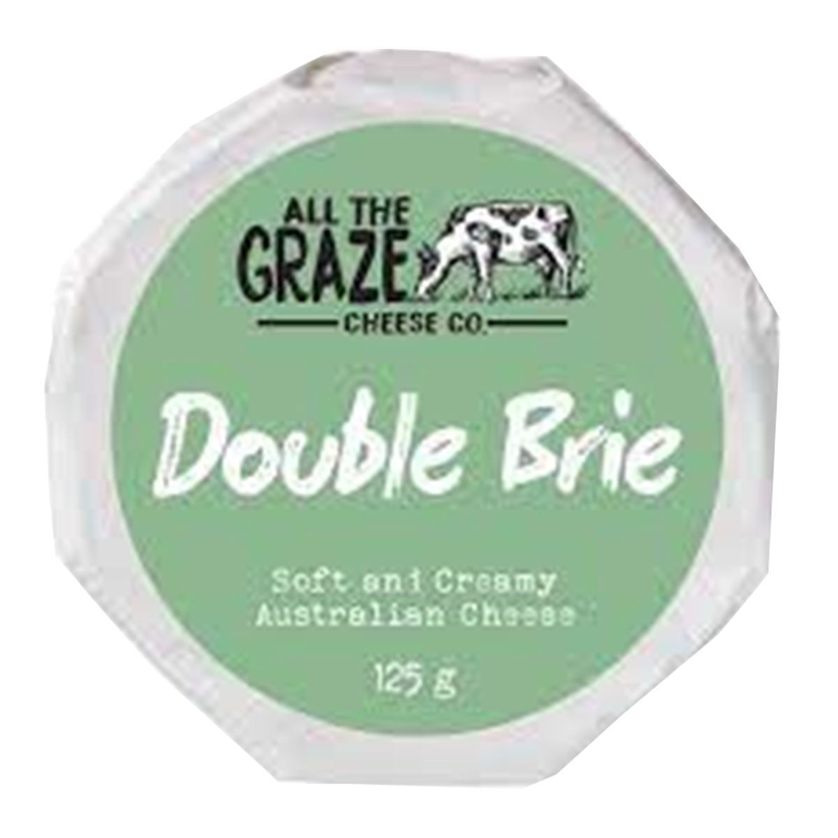 All The Graze Double Brie Cheese 125g