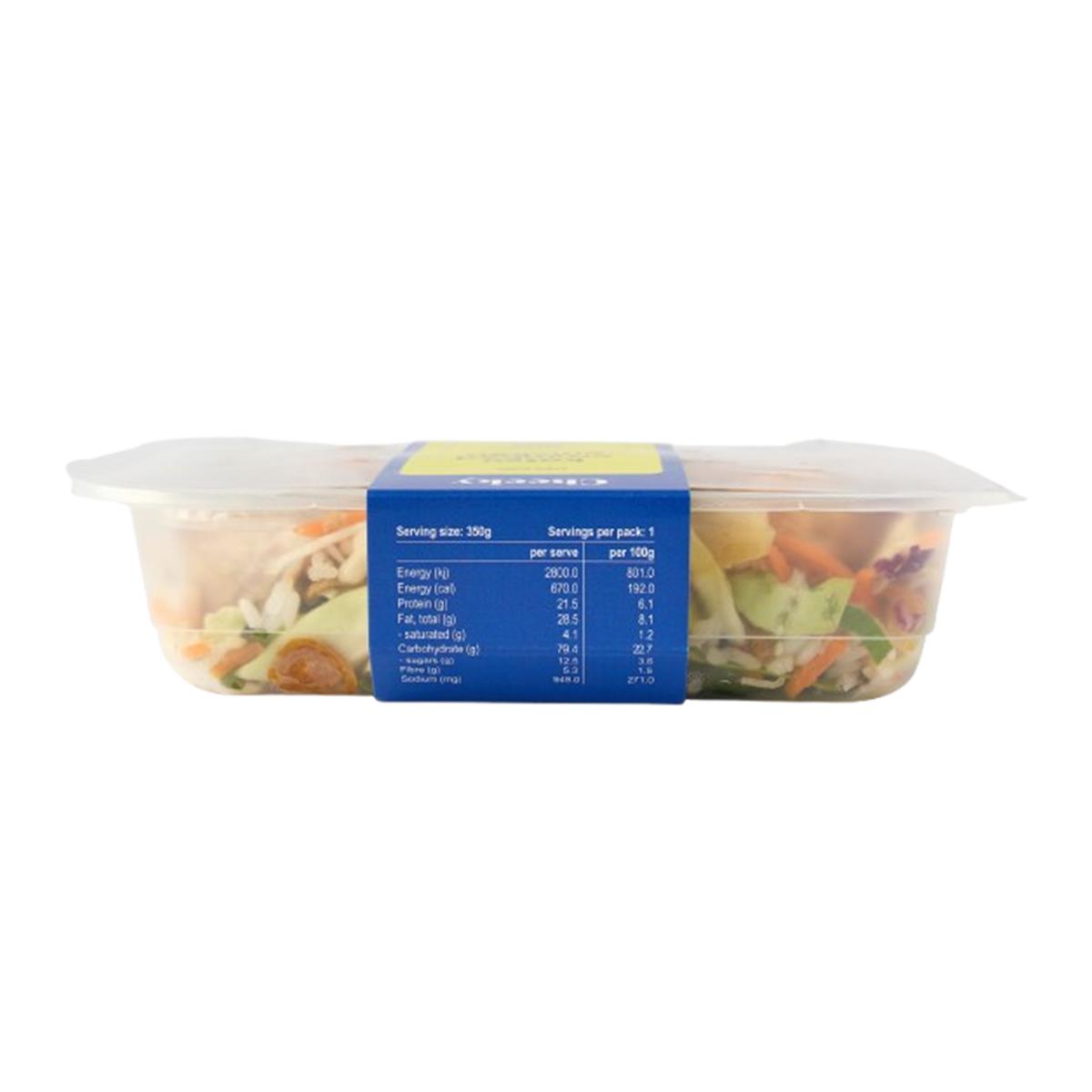 Cheeky Katsu Crumbed Chicken Poke Bowl 350g
