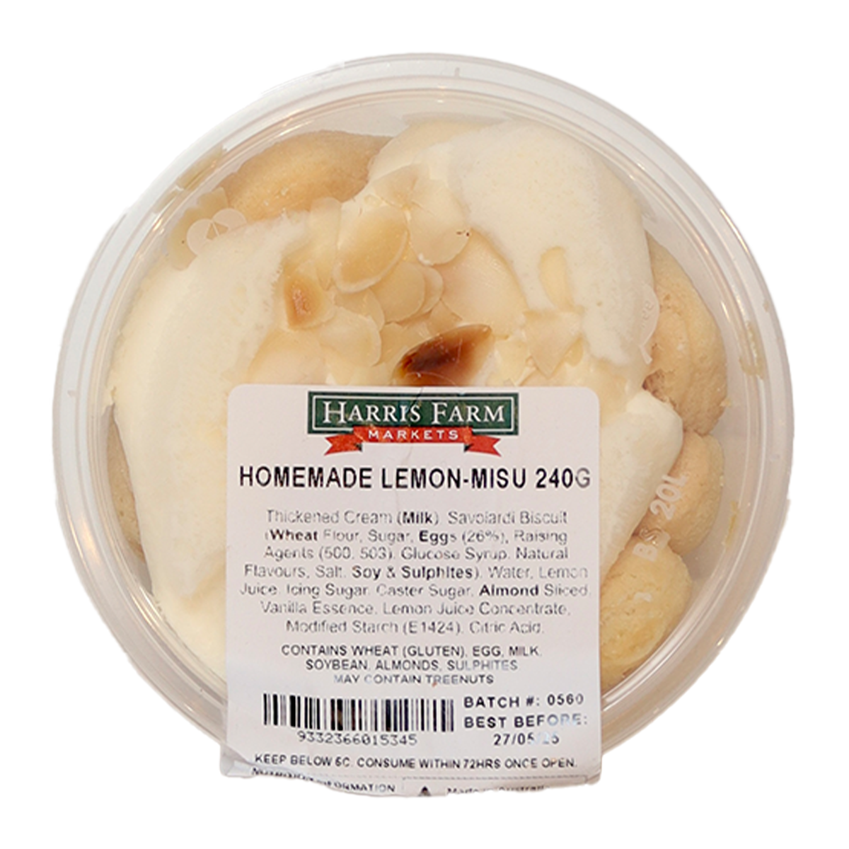 Harris Farm Lemonmisu 240g