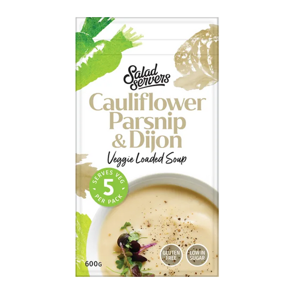 The Salad Servers Soup Cauliflower, Parsnip and Dijon 600g