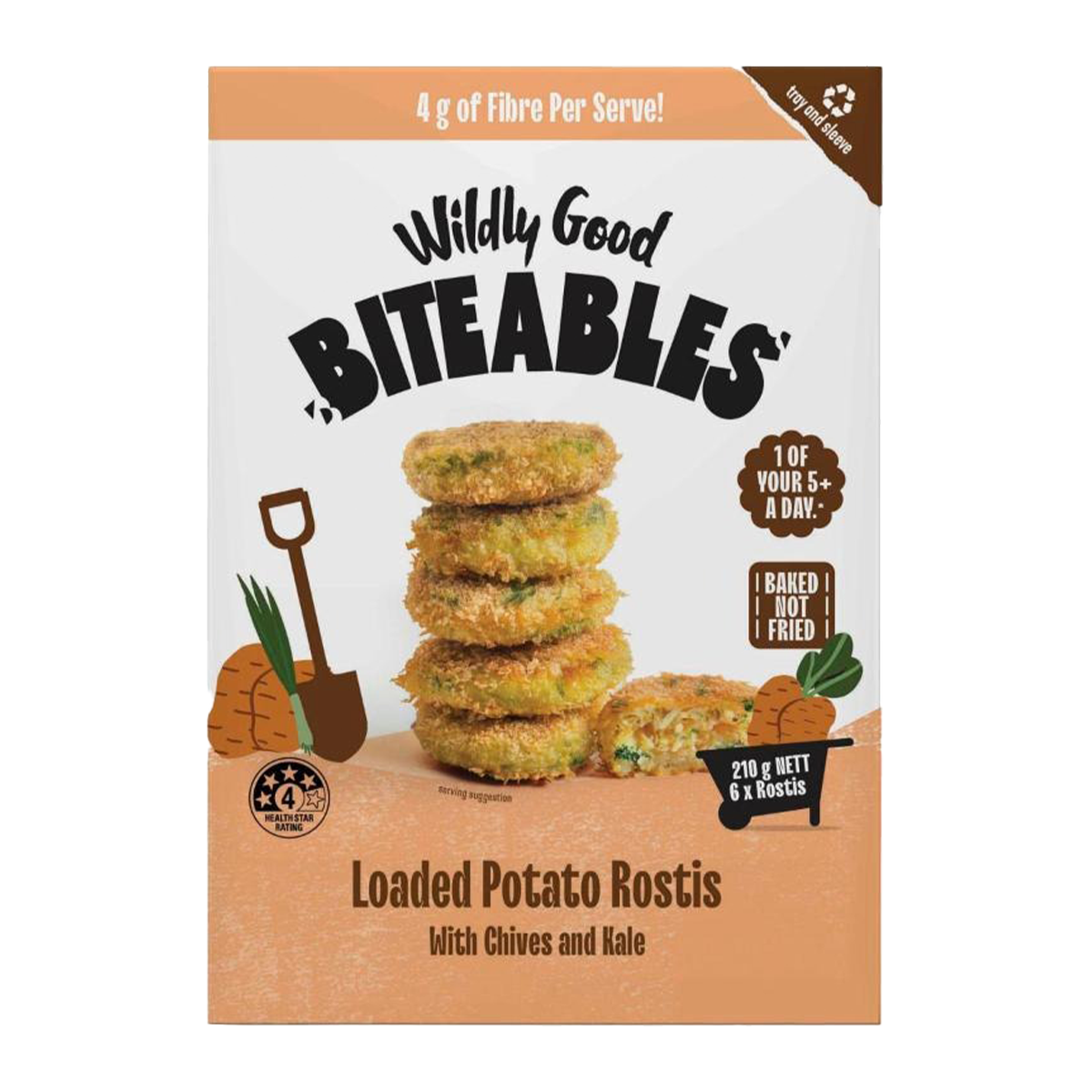 Wildly Good Bitables Potato Rostis 210g
