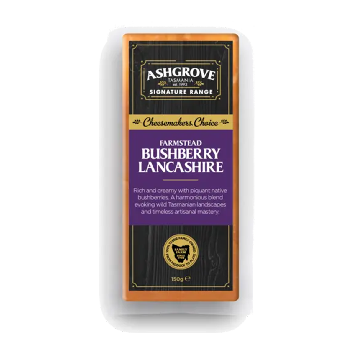 Ashgrove Bushberry Lancashire Cheese 150g
