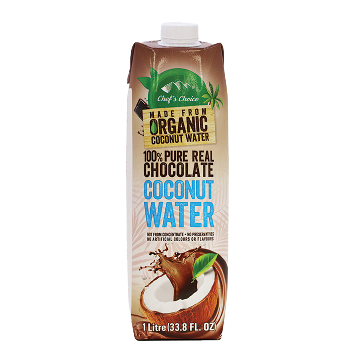 Chefs Choice Organic Chocolate Coconut Water 1L