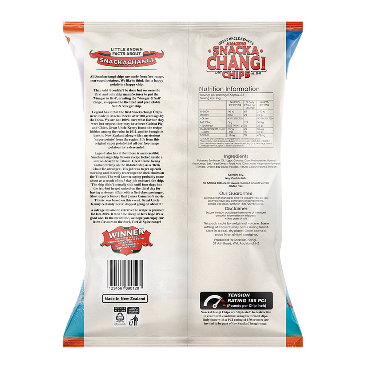 Snackachangi Chips Killer Prawn Cocktail 150g