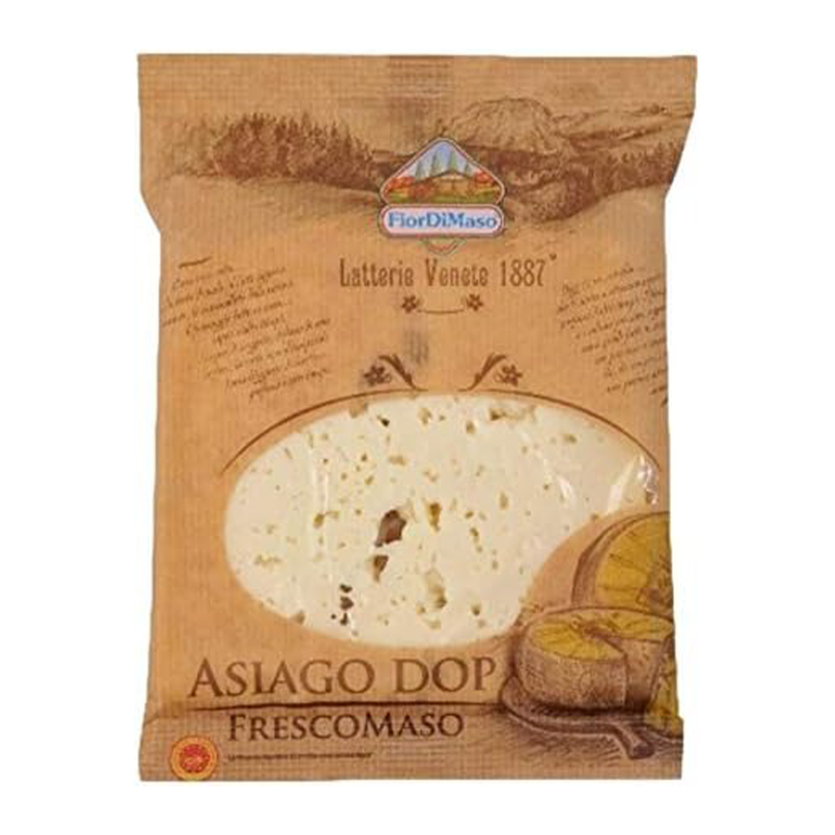 Fior di Maso Asiago DOP Fresco Maso Cheese 150g