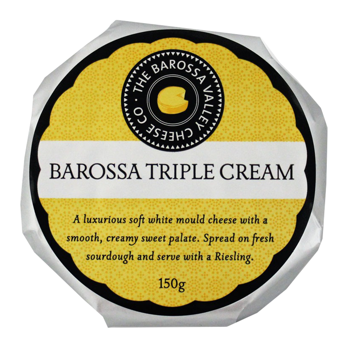 Barossa Artisan Triple Cream Brie Cheese 150g