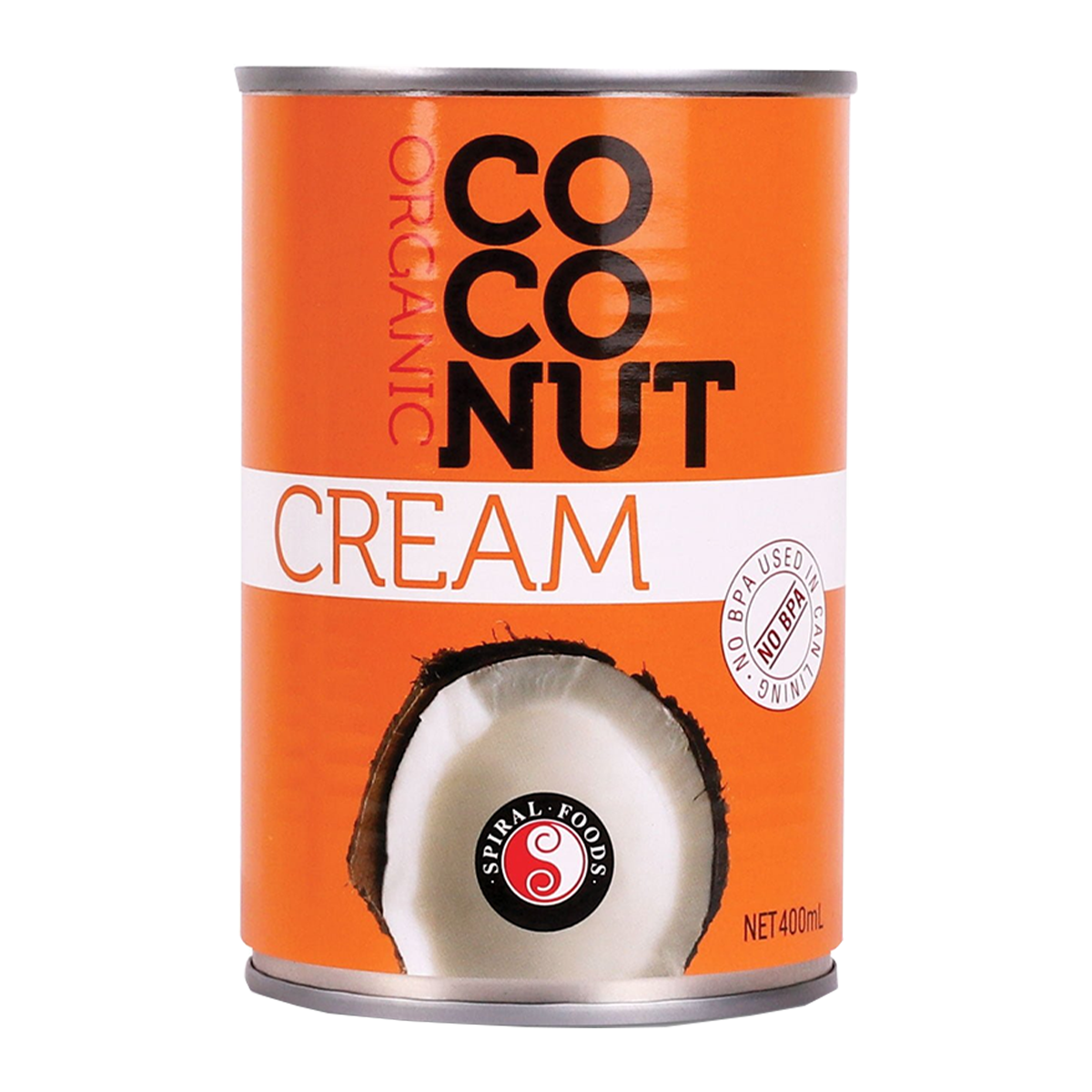 Spiral Foods Organic Coconut Cream 400ml