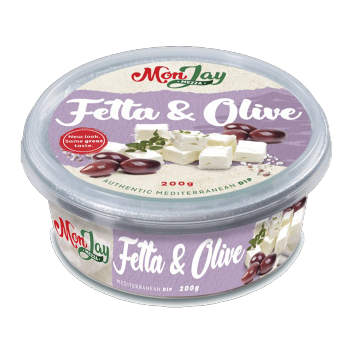 Mon Jay Mezza Fetta & Olive Dip 200g