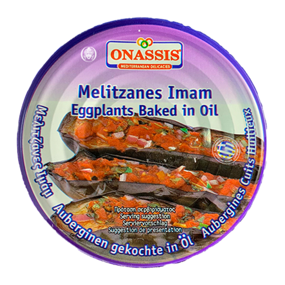 Onassis Eggplant Baked in Oil 280g | Harris Farm Markets Online