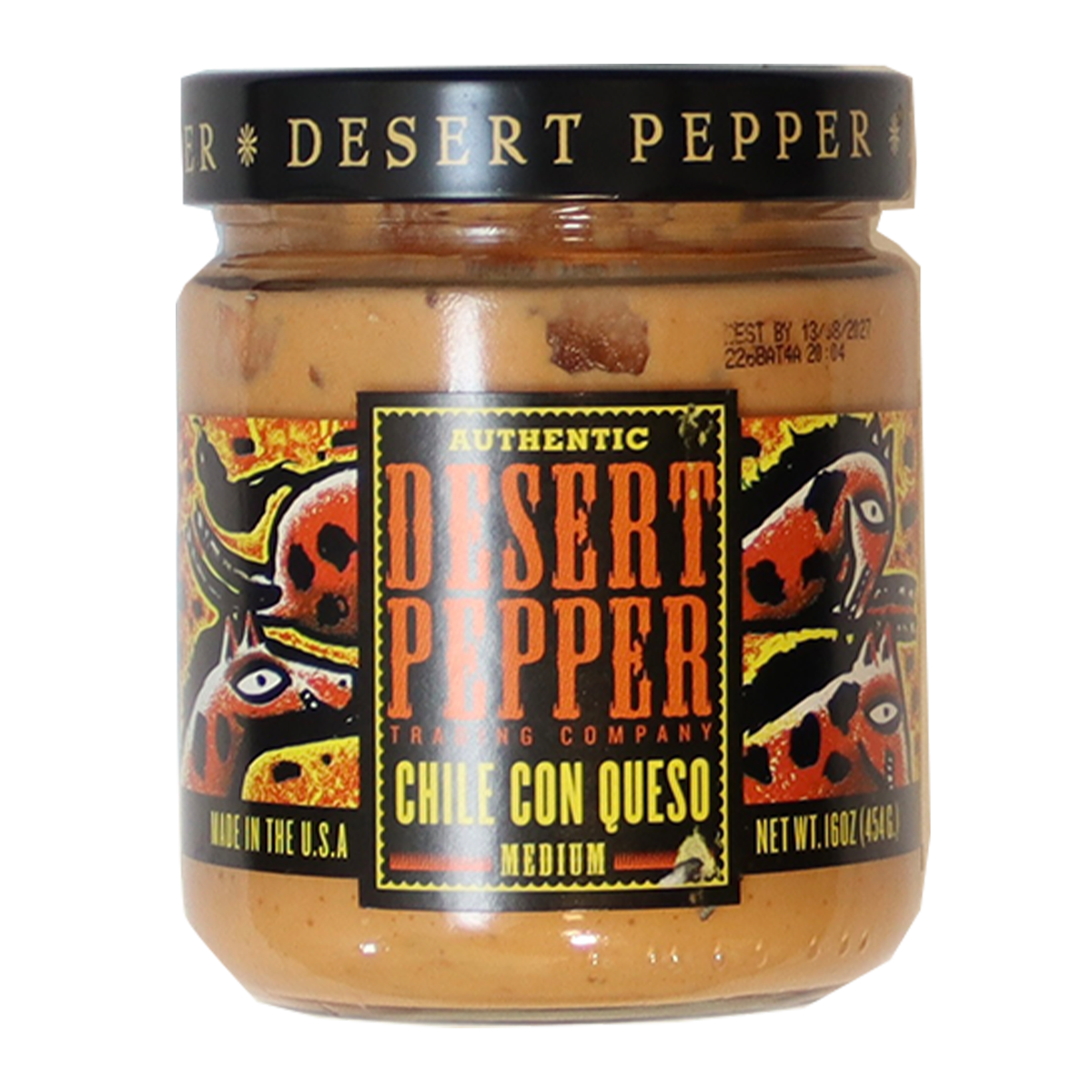 Desert Pepper Chili Con Queso Medium 454g