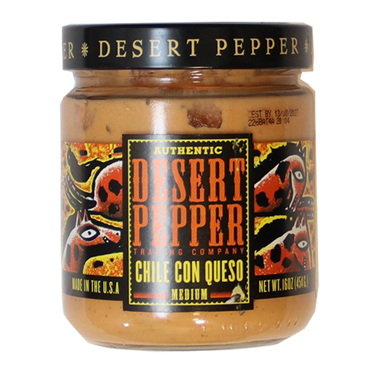 Desert Pepper Chili Con Queso Medium 454g