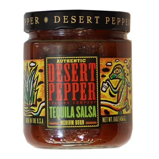 Desert Pepper Tequila Salsa Medium 454g