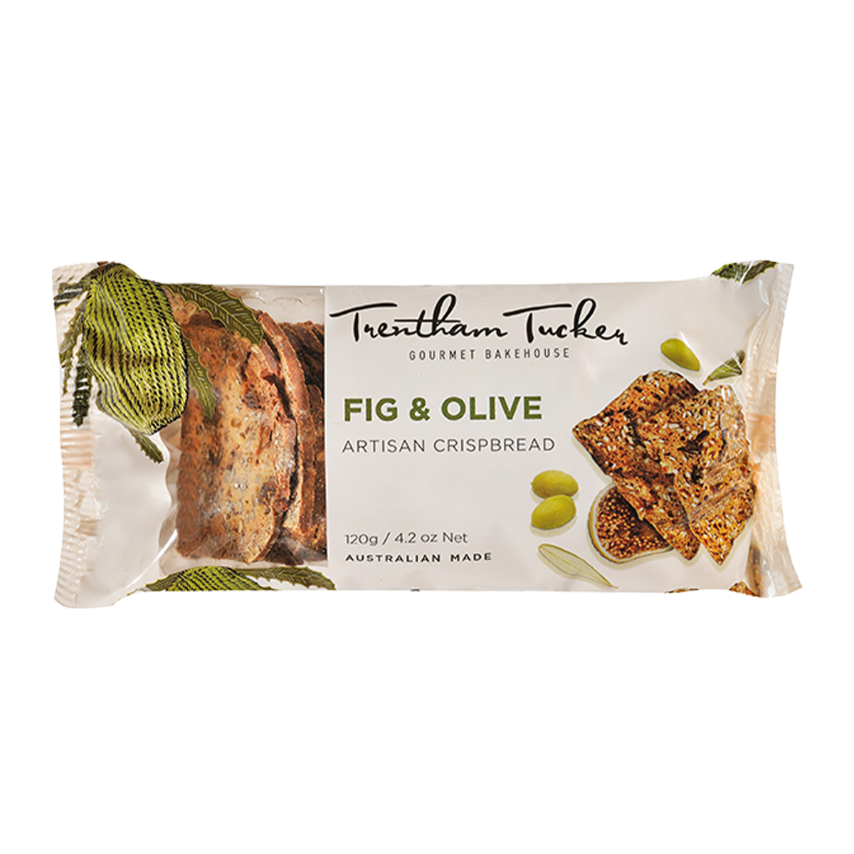 Trentham Tucker Fig and Olive Crispbread 120g