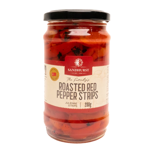 Sandhurst Roasted Red Pepper Strips 280g