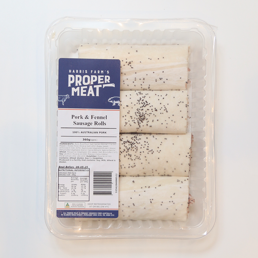 Proper Meat Pork & Fennel Sausage Rolls 360g