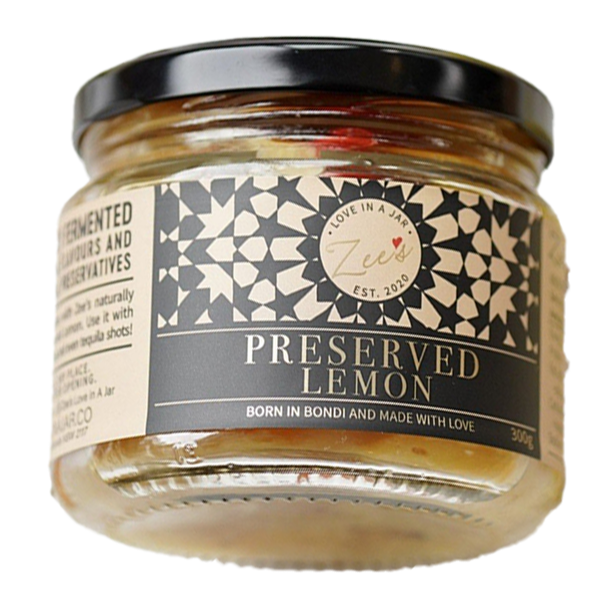 Zee's Love In a Jar Preserved Lemon 300g