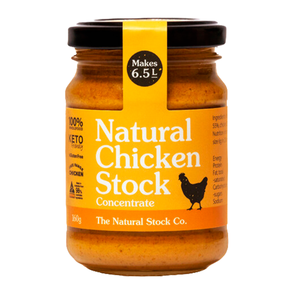 The Natural Stock Co. Natural Chicken Stock Concentrate 160g