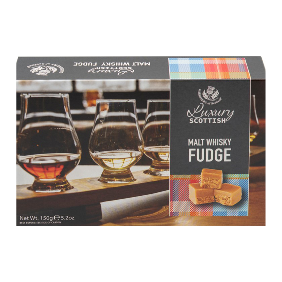 Gardiners Highland Single Malt Whisky Fudge 150g