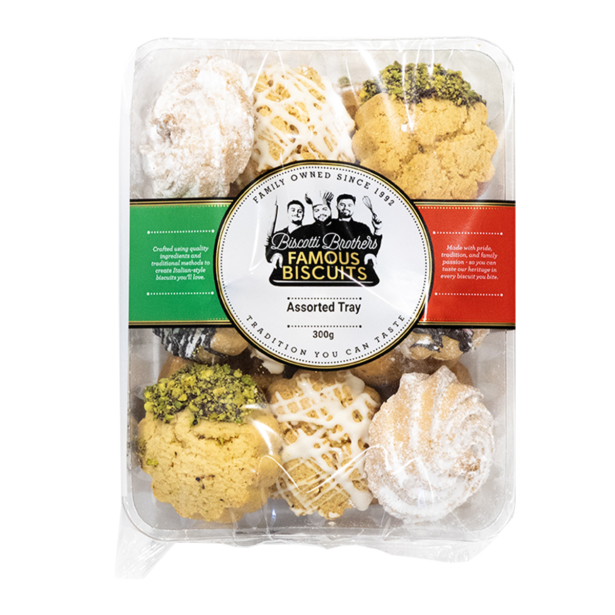 Famous Biscuits Assorted Tray 300g