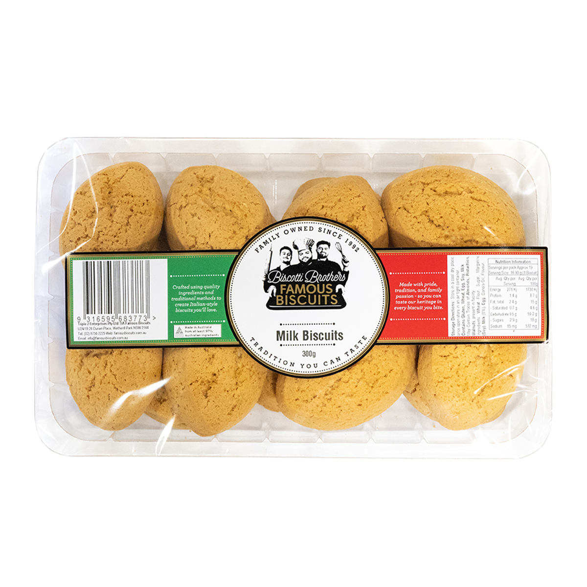 Famous Biscuits Milk Biscuits 300g
