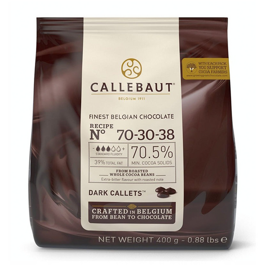 Callebaut Dark Chocolate Callets 70% 400g
