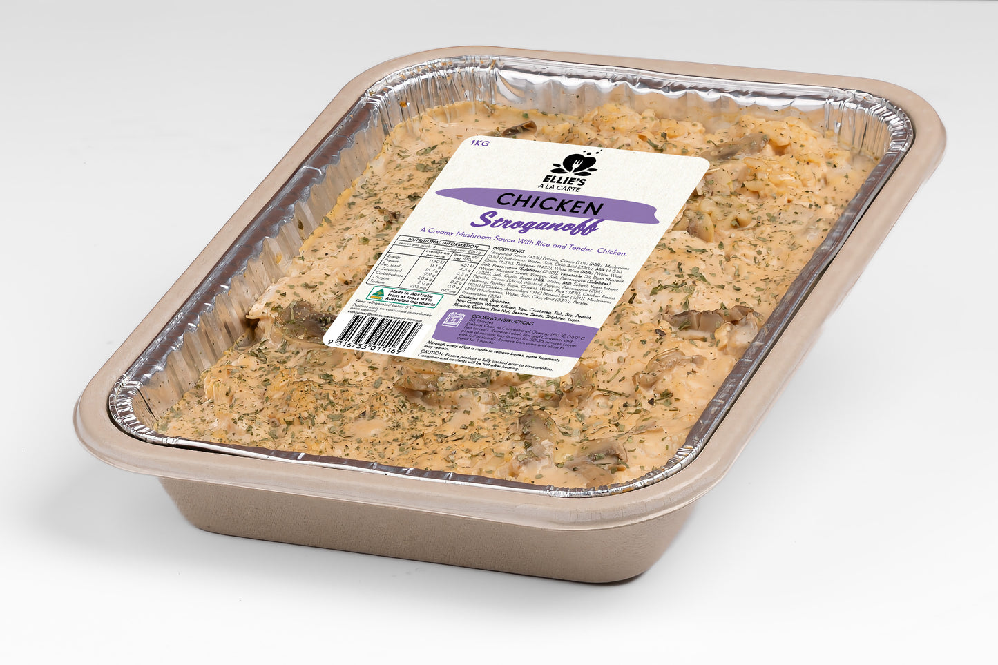 Ellies Ala Carte Chicken Stroganoff 1kg