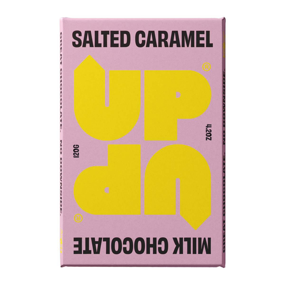 Up Up Milk Chocolate Bar Salted Caramel 130g