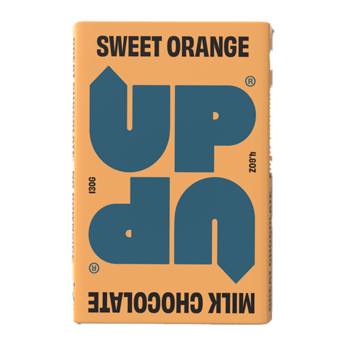 Up Up Milk Chocolate Bar Orange 130g