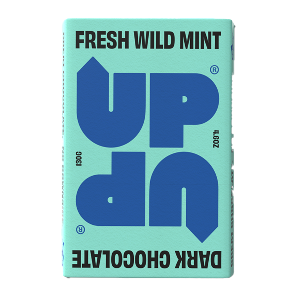 Up Up Dark Chocolate Bar Mint 130g