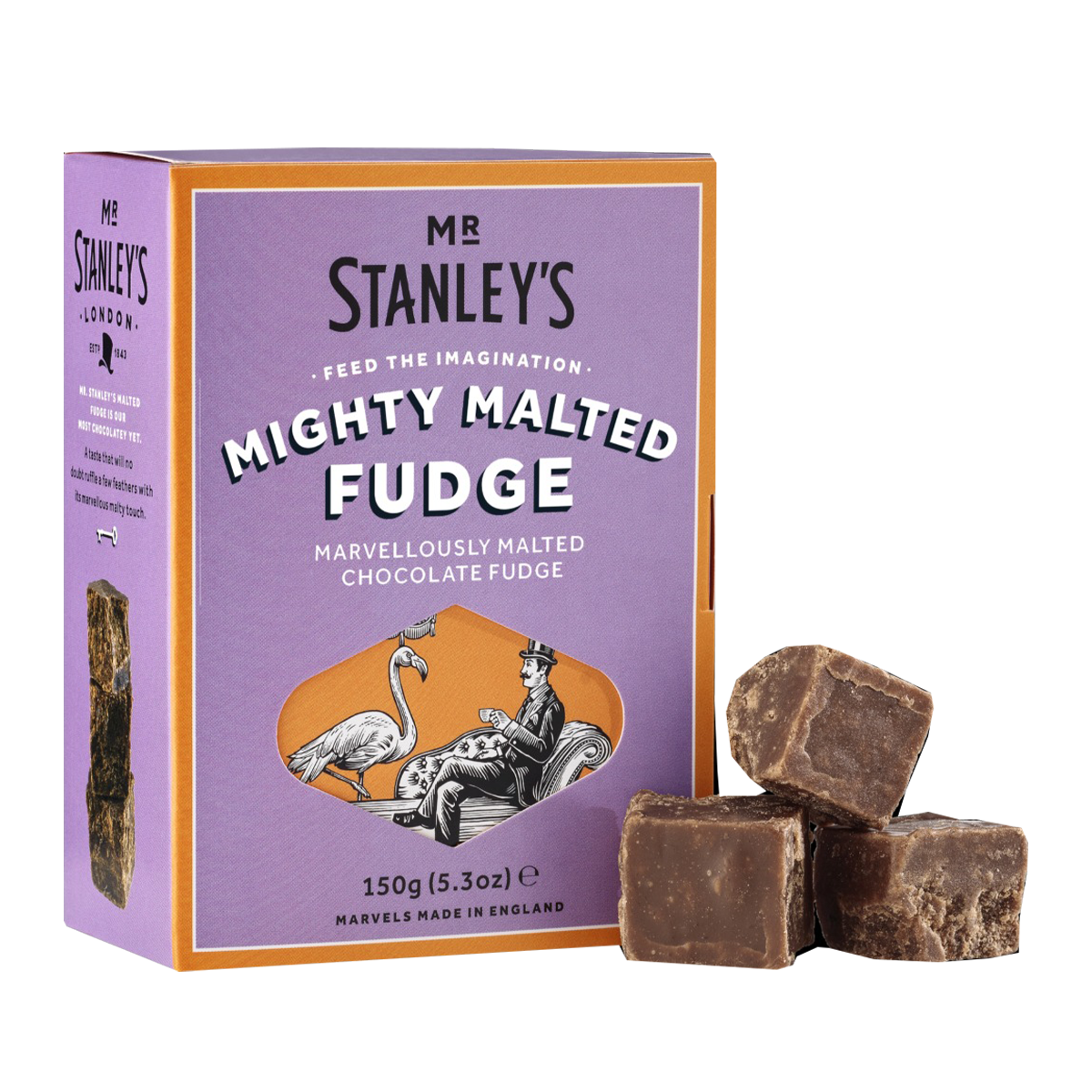 Mr Stanleys Chocolate Malted Fudge 150g
