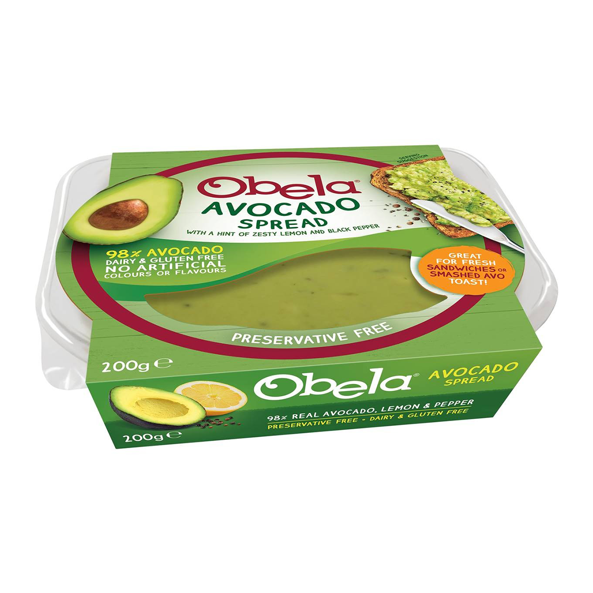 Obela Avocado Spread 200g
