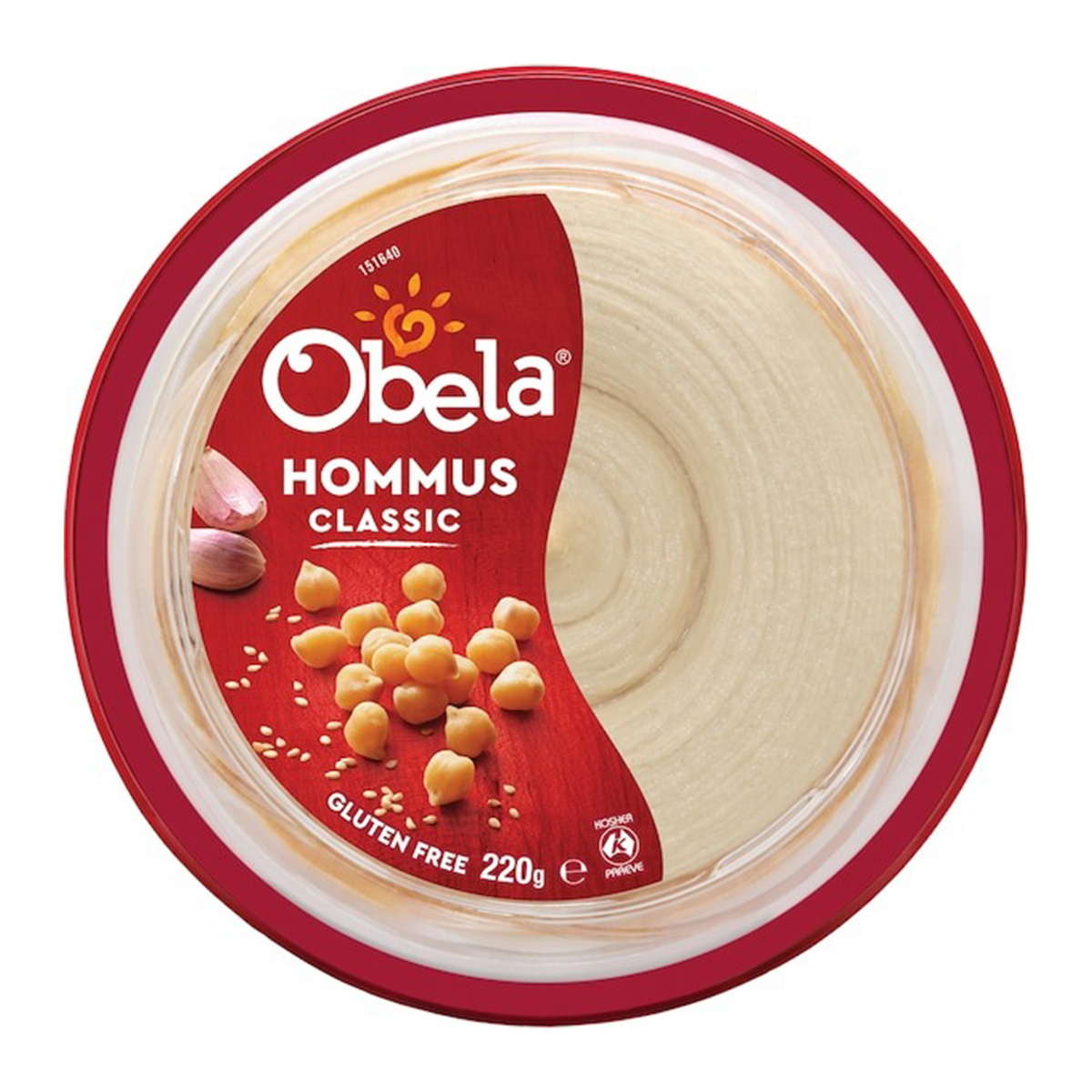 Obela Hommus Smooth Spread 220g