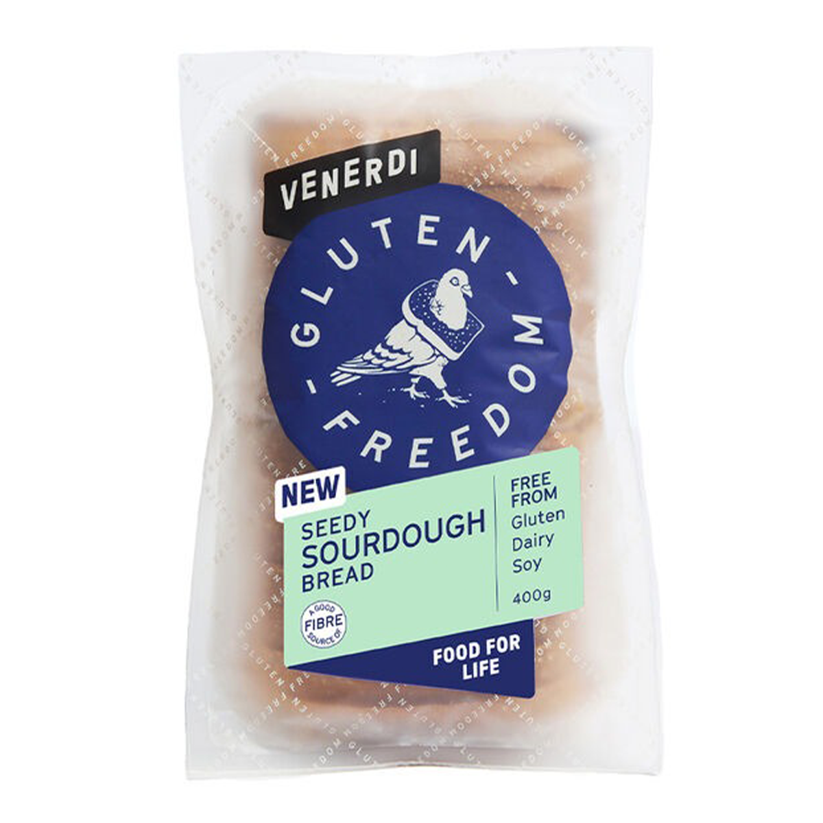 Venerdi Gluten Freedom Seedy Sourdough Bread 400g