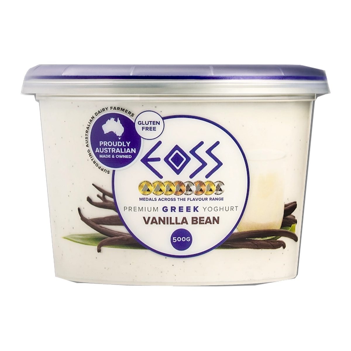 EOSS Greek Yoghurt Vanilla Bean 500g