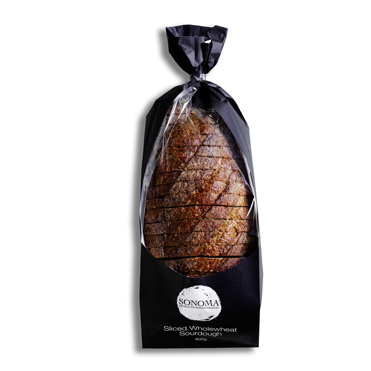 Sonoma Sliced Whole wheat Sourdough 600g