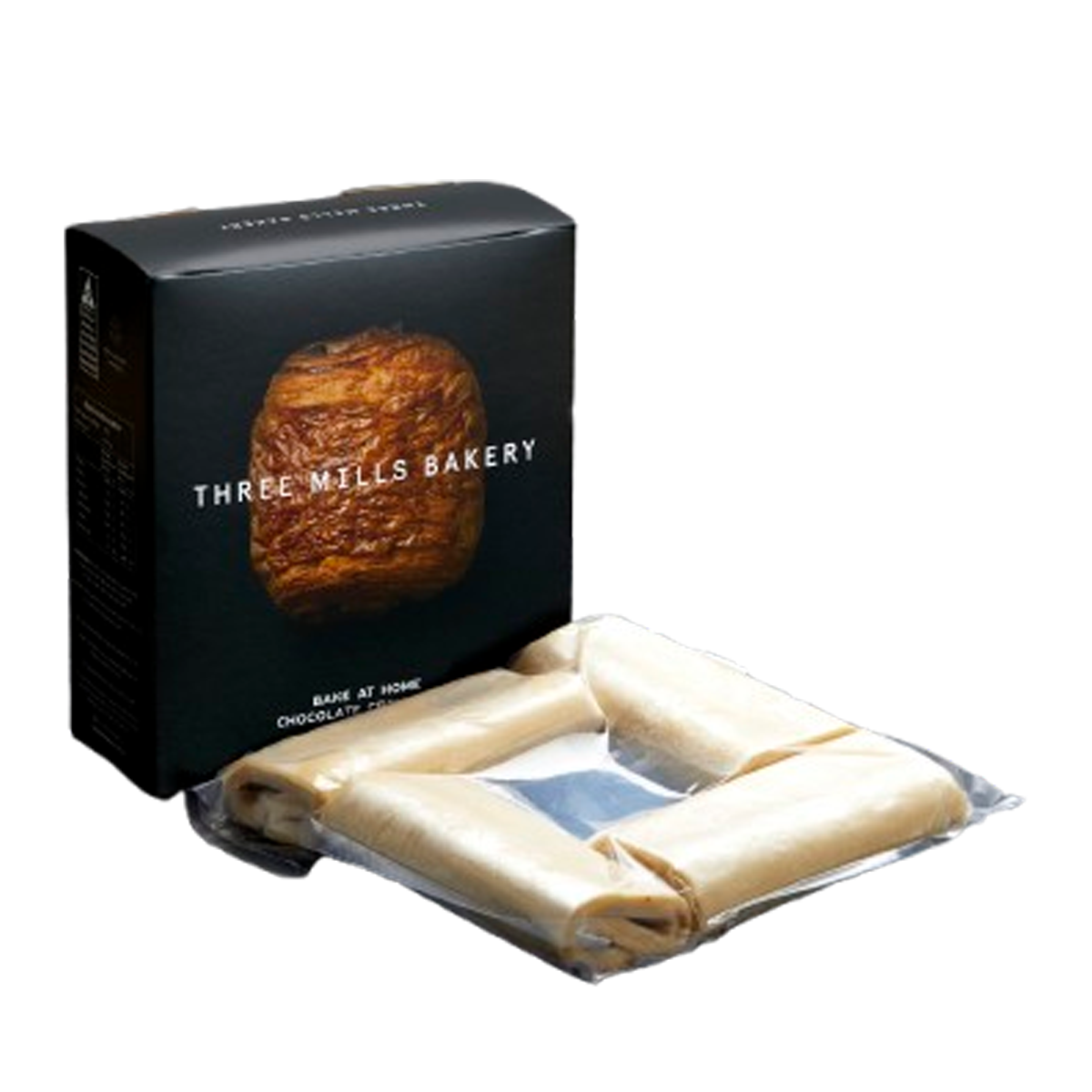 Three Mills Bakery Bake At Home Chocolate Croissant x4 520g