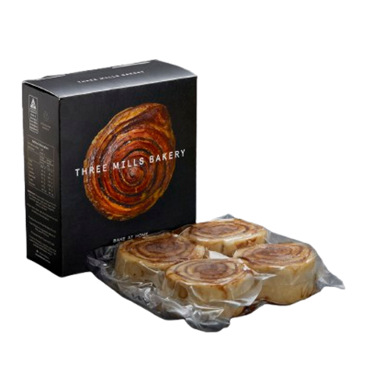 Three Mills Bakery Bake At Home Cinnamon Escargot x4 550g